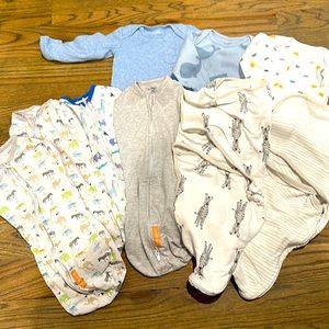 NWOT Swaddle & Sleep sack bundle